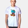 Jurassic Dino Skate Tyrannosaurus T Shirt