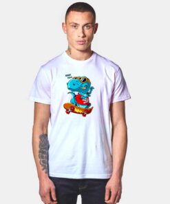 Jurassic Dino Skate Tyrannosaurus T Shirt