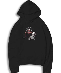 Just One More Episode Skeleton Netflix Hoodie