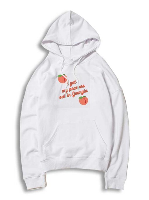 Justin Bieber Fruit Peaches in Georgia Hoodie