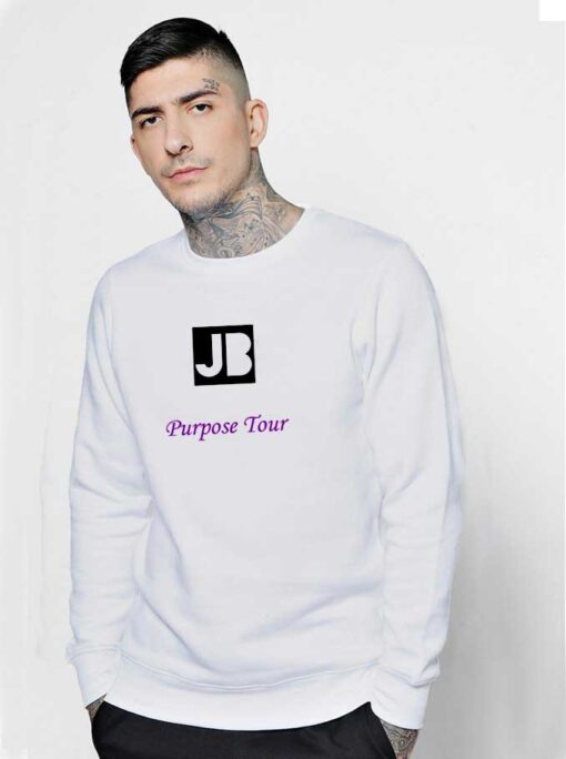 Justin Bieber Purpose Tour Logo Sweatshirt