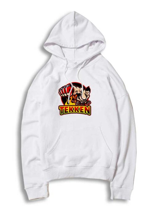 Kazuya Tekken Fire Logo Hoodie