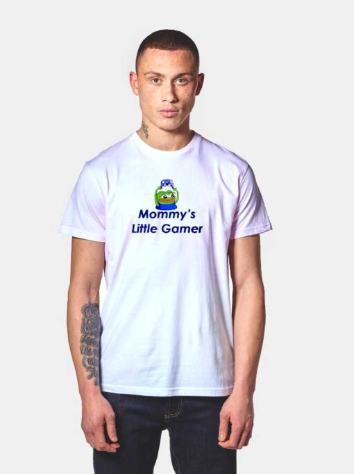 Kid Mommy's Little Gamer T Shirt