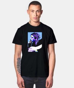 Kurt Cobain Smoking WPAP T Shirt