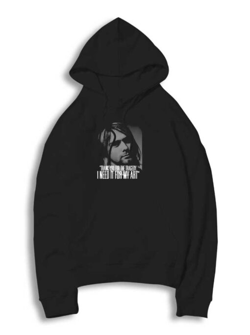 Kurt Cobain Thank You For The Tragedy Hoodie