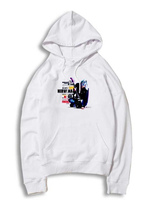 Kurt Cobain Vandalism Guitar Hoodie