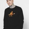 M134 Machine Gun T-Rex Sweatshirt