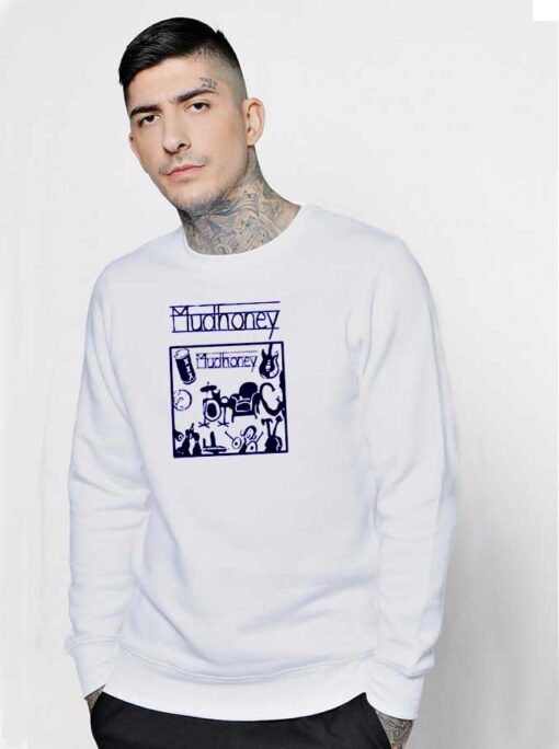 Mudhoney Band Instrument Silhouette Sweatshirt