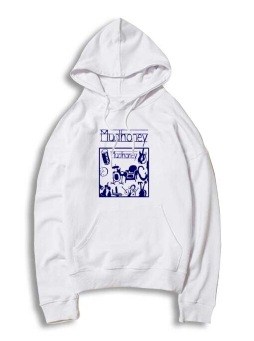 Mudhoney Band Instrument Silhouette Hoodie