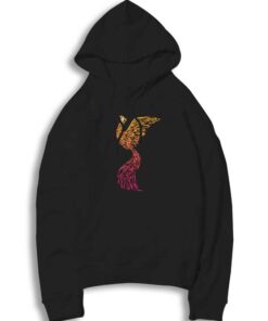 Phoenix Spiral Feather Hoodie