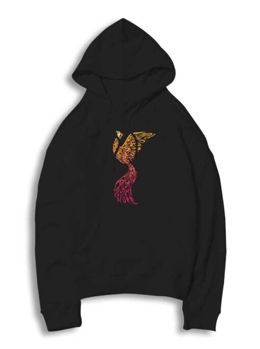 Phoenix Spiral Feather Hoodie