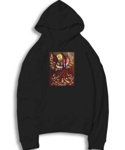 Phoenix Tear and Flame Eyes Hoodie