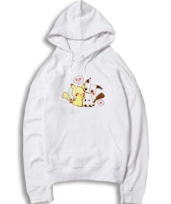 Pikachu Mimikyu Valentine Hugging Hoodie