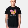 Pineapple Pizza Love is Love T Shirt