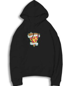 Pizza Trapped In A Love Triangle Hoodie