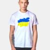 Pray For Ukraine Watercolor T Shirt