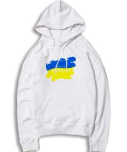 Pray For Ukraine Watercolor Hoodie