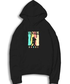 Retro Couple Valentine Dance Hoodie