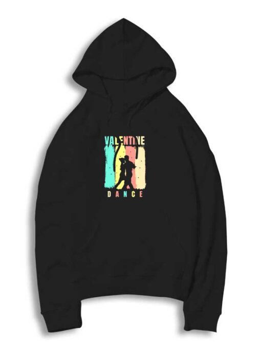 Retro Couple Valentine Dance Hoodie