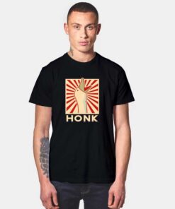 Retro Goose Honk Grunge Style T Shirt