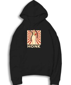 Retro Goose Honk Grunge Style Hoodie