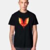 Rising Phoenix WPAP Style T Shirt