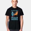 Robot Pinball Machine Retro Game T Shirt