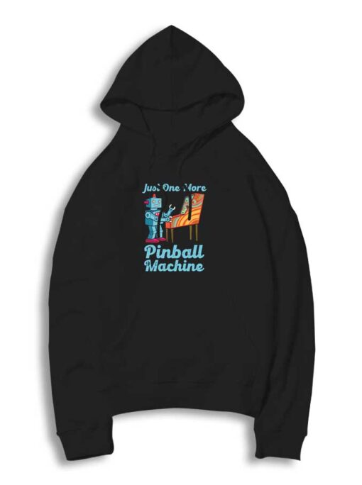 Robot Pinball Machine Retro Game Hoodie