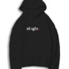 Single Heart Valentines Day Hoodie