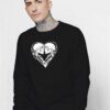 Skeleton Lovers Valentines Day Sweatshirt