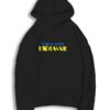 Stand With Ukraine Spray Paint Hoodie