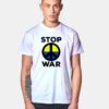 Stop War Peace Logo Ukraine T Shirt