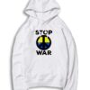 Stop War Peace Logo Ukraine Hoodie