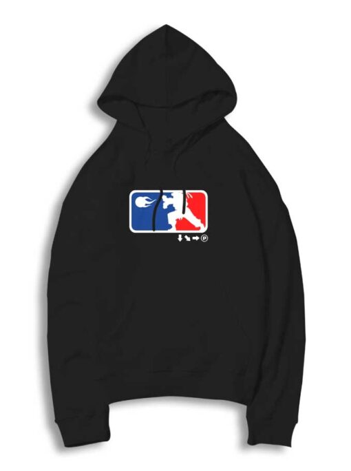 Street Fighter League NBA Logo Hoodie