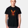 The Rising Phoenix Bird T Shirt