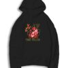 Tiger Chinese New Year 2022 Red Flower Hoodie