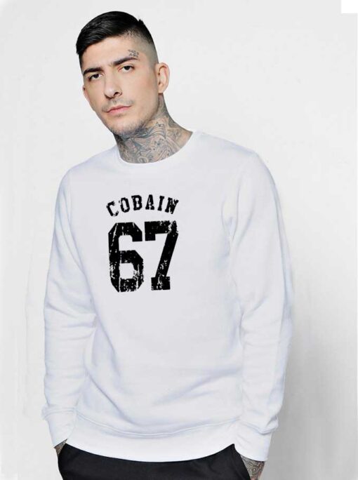 Vintage Cobain 67 Jersey Sweatshirt