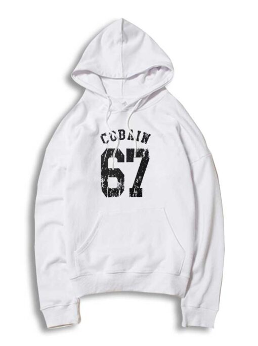 Vintage Cobain 67 Jersey Hoodie