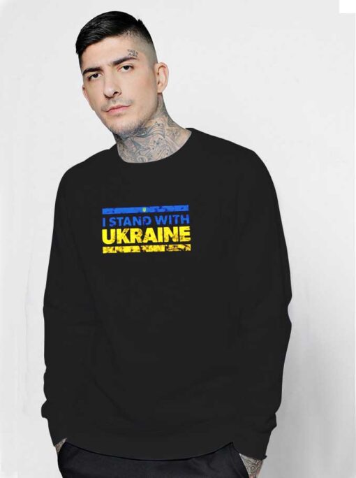 Vintage I Stand With Ukraine Sweatshirt