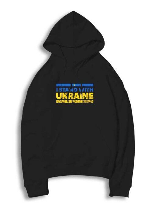 Vintage I Stand With Ukraine Hoodie