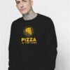 Vintage Pizza Is The Cure Sweatshirt