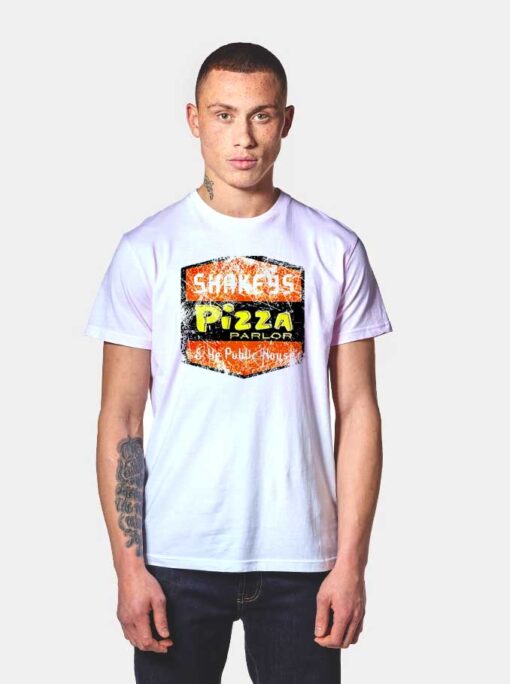 Vintage Shakeys Pizza Parlor Logo T Shirt