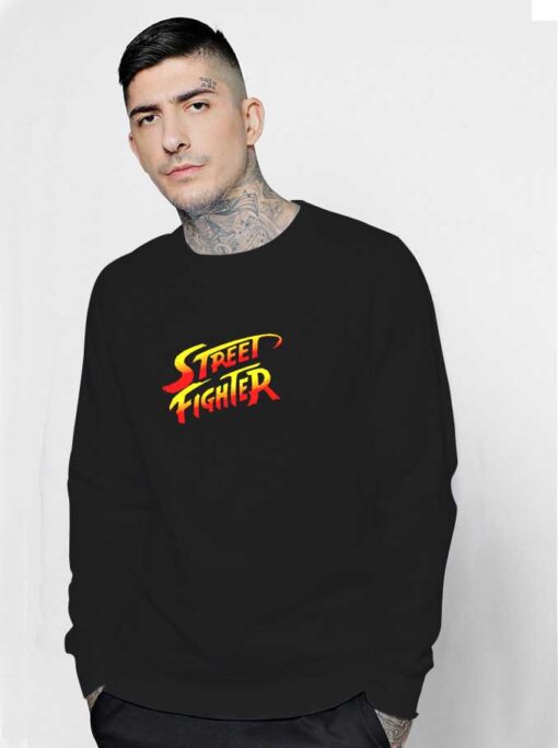 Vintage Street Fighter Logo Sweatshirt