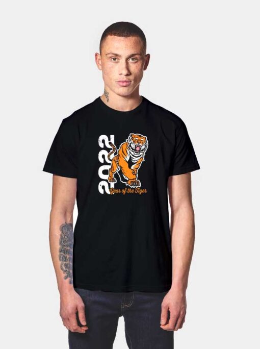 Year of The Wild Tiger 2022 T Shirt