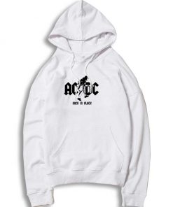 ACDC Back In Black Logo Hoodie