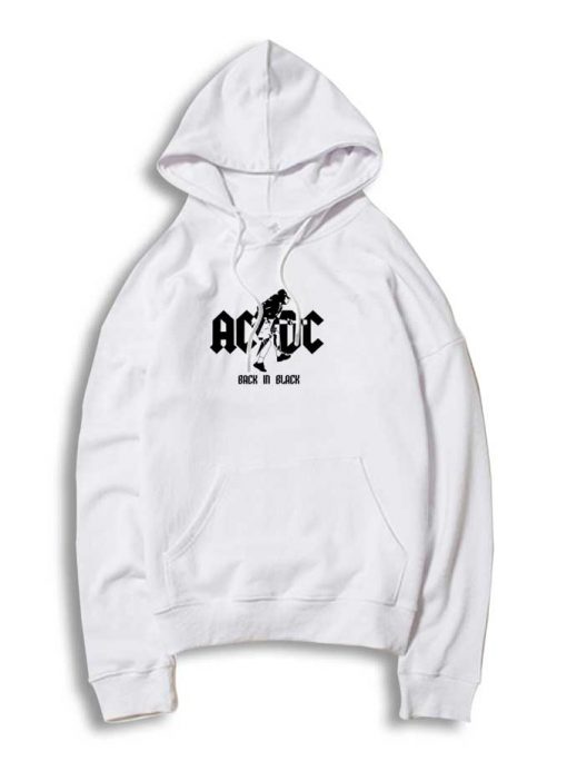 ACDC Back In Black Logo Hoodie