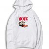 ACDC Flaming Car Cartoon Hoodie