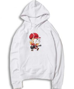 Angus Young ACDC Cartoon Hoodie