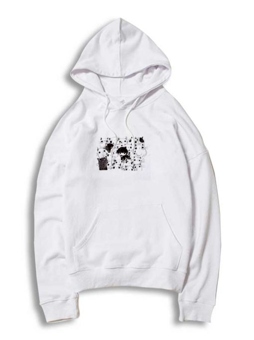 Anime Black Cats Gang Hoodie