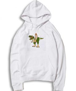 Jesus Ride His Dinosaur Hoodie